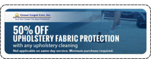 50% off on fabric protection coupon